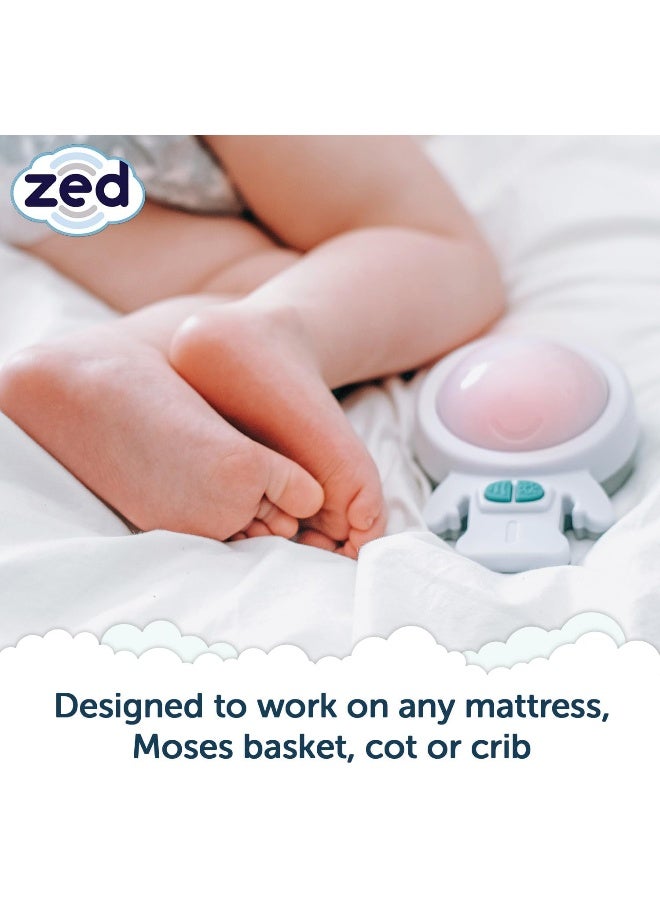ROCKIT Zed by Rockit - Baby Sleep Aid Helps Your Baby Sleep, 6 Vibration Modes and Calming Red Light, Place on Any Mattress, Suitable for Cribs, Moses Baskets, Cots and Beds from Newborn - Image 5